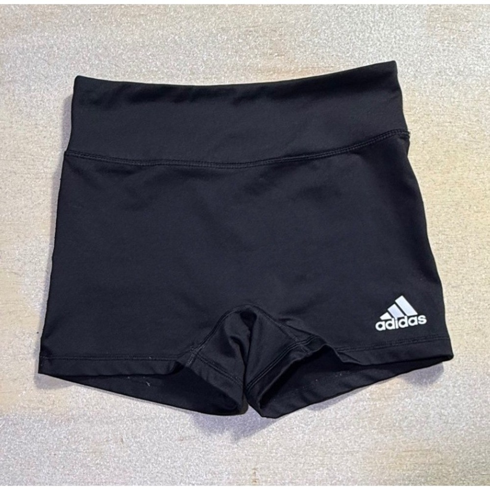 Adidas Climalite Compression Volleyball Shorts Womens Medium Black Athletic-2070